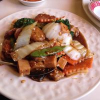 happy combo with garlic sauce at Sentosa in Brick