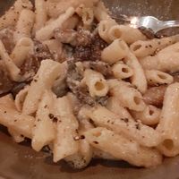 Vegan mushroom maccaronetti at Pasta y Pasta  in Albir