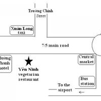 This is how to find Yen Ninh restaurant at Yen Ninh in Dien Bien Phu
