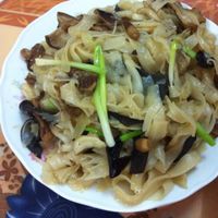 Mushroom and noodle stir-fry. So delicious! at Yen Ninh in Dien Bien Phu
