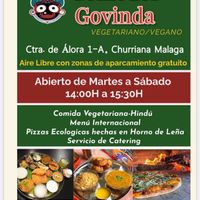 Catering is also possible at Centro Cultural Hare Krishna in Malaga