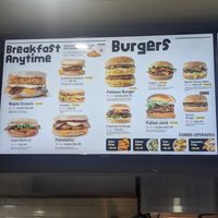 Menu at Odd Burger - Church St in Toronto