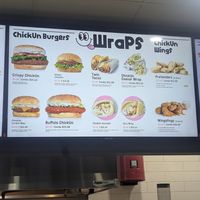 Menu at Odd Burger - Church St in Toronto