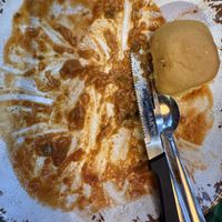 Well that’s all that was left when I remembered to take a photo   at Olde NOLA Cookery in New Orleans