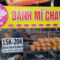 Name at Banh MI Chay in Ho Chi Minh City