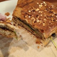 Con seitan at Alma's Cafe in Sort