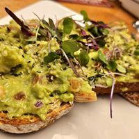 Avocado Toast at Silver Diner in Fredericksburg