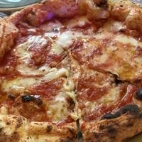 Margherita (not vegan)  at Vasiniko in London