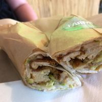 ‘Chicken’ wrap at Green Farmer's in Amsterdam