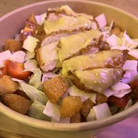 Caesar salad 🤩  at Green Farmer's in Amsterdam