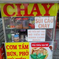 Stall at Quán Chay in Ho Chi Minh City