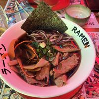 Vegan ramen  at Ramen Shifu in Getafe