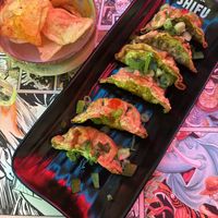 Vegan gyozas  at Ramen Shifu in Getafe