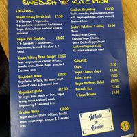 Great Choice of Vegan Options… the Beetroot salad is delicious!   at Swedish Kitchen in Rushden