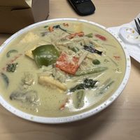 Green curry with tofu - perfection   at Chopp Chop in Orleans