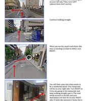 Directions to Organic House Salute from Kyoto Station- page 2 at Organic House Salute in Kyoto