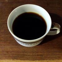 Grain coffee. at Organic House Salute in Kyoto