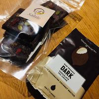 Chocolate to go ^.^ at Organic House Salute in Kyoto