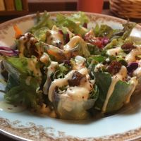 Fresh ingredients!! at Organic House Salute in Kyoto