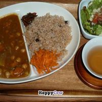 Curry  at Organic House Salute in Kyoto