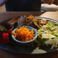 Curry set at Organic House Salute in Kyoto