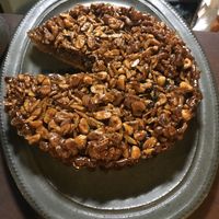 Nut pie at Organic House Salute in Kyoto