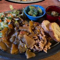 Curry lunch set at Organic House Salute in Kyoto