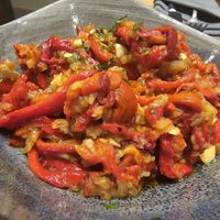 Serbian salad at Mirage Restoran in Kraljevo