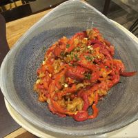 Serbian salad at Mirage Restoran in Kraljevo