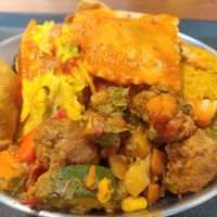 Vegan buffet at Govinda - Downtown in Mendoza