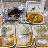 4 meals and naan at Namaste Vegan in Ottawa