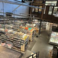 view from top floorr #Veganuary at Färm in Brussels