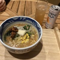 Miso ramen, not on regular menu  at Vegan Soba Tokyo Ayler in Tokyo