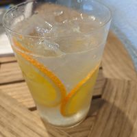 He offered to make a sour with orange instead of lemon, it was every bit as tasty as the lemon! at Vegan Soba Tokyo Ayler in Tokyo