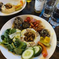 Vegan Falafel Hummus Bowl  at La Cucina in Morjim