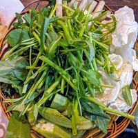 Hotpot ingredients at Khai Minh 1 in Ho Chi Minh City