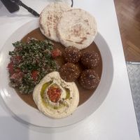 Felafel plate   at Dar Tèta in Colac