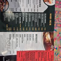 Menu at Dosa Paratha Corner in Saffron Walden