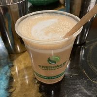 Pumpkin chai latte at Bombay Food Junkies in St Louis