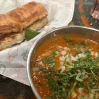 Pav bhaji  at Bombay Food Junkies in St Louis