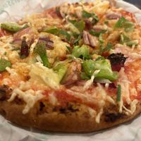 Masala pizza  at Bombay Food Junkies in St Louis