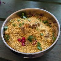 Kachori Chaat #Veganuary at Bombay Food Junkies in St Louis