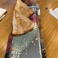 Samosas  at Bombay Food Junkies in St Louis