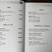 Menu 3  at OM - Vegan Bistro in Qui Nhon