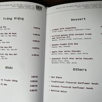 Menu 6  at OM - Vegan Bistro in Qui Nhon