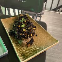 Grilled Teriyaki Eggplant Rice  at OM - Vegan Bistro in Qui Nhon