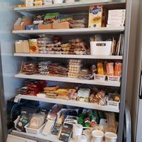 Refrigerated section at Tofulino in Winterthur