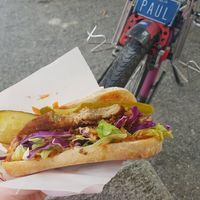 Schnitzel Sandwich at Tofulino in Winterthur