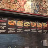 Broth options with labels at Bowl Maker Society in Freiburg