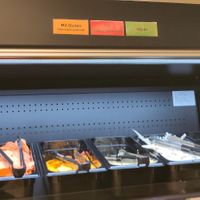 Ingredients are labeled at Bowl Maker Society in Freiburg